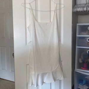 Princess Polly Kiribati Mini Dress white size 4